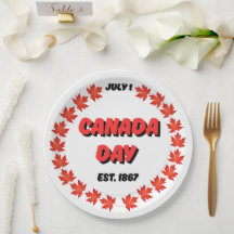 1er juillet Fête du Canada Est. 1867
