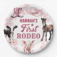 1ère plaque de papier Rodeo Rose Anniversaire
