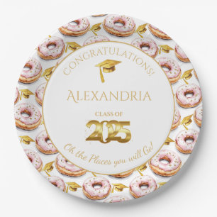 Assiettes En Carton 2025 Plaque papier pour diplôme et Donuts and Degr