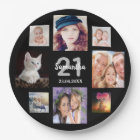 21e anniversaire fête photo collage femme noir