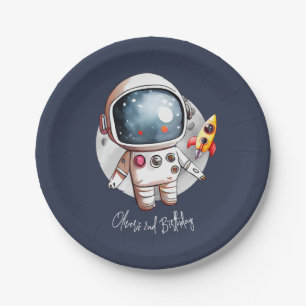 Assiettes En Carton 2e Deux Anniversaire de la Lune