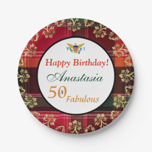 Assiettes En Carton 50 et fabuleux Anniversaire Madras