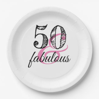 Assiettes En Carton 50 & Fabuleuse fête d'anniversaire