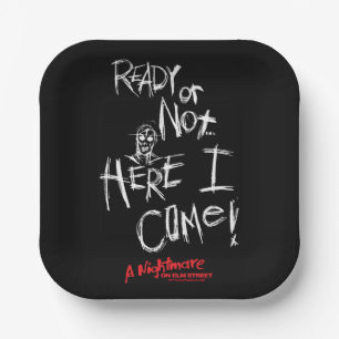 Assiettes En Carton A Nightmare on Elm Street Here I Come