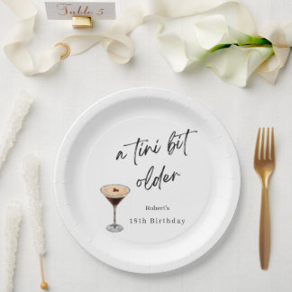Assiettes En Carton A Tini Bit Older 18th Birthday Party Plates