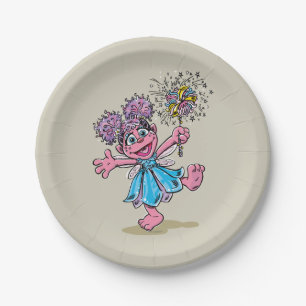 Assiettes En Carton Abby Cadabby Art rétro