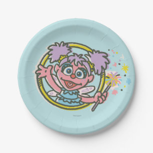 Assiettes En Carton Abby Cadabby Vintage