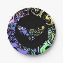 Abstract colorful swirls 