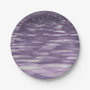 Assiettes En Carton Abstrait #1 : Ultra Violet Shimmer