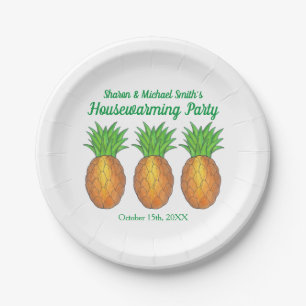 Assiettes En Carton Accueil ananas Open House House House House House