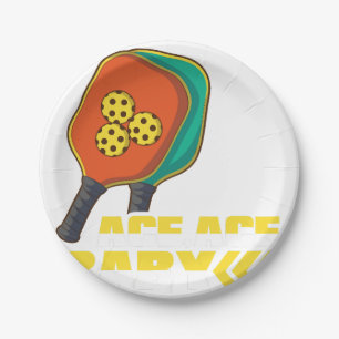 Assiettes En Carton Ace Ace Baby - Vêtements de Pickleball
