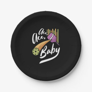 Assiettes En Carton Ace Ace Baby - Vêtements de Pickleball