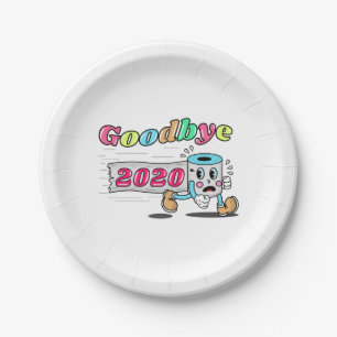 Assiettes En Carton Adieu 2020 - C’est enfin terminé