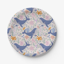 Adorable baleine et vie marine