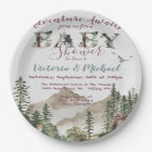Adventure Baby shower forestier de montagne Woodla