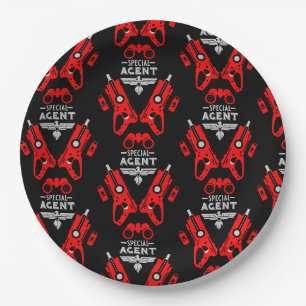 Assiettes En Carton Agent spécial
