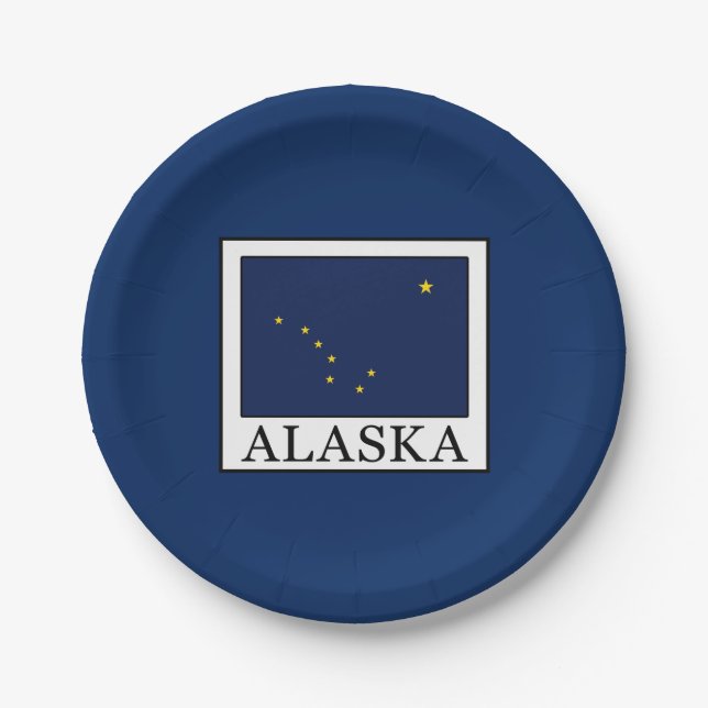 Assiettes En Carton Alaska (Devant)