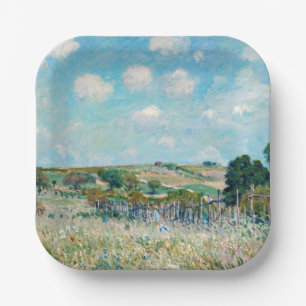 Assiettes En Carton Alfred Sisley - La Prairie