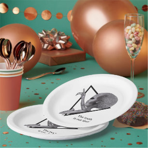 Assiettes En Carton Alien gris, la vérité est là