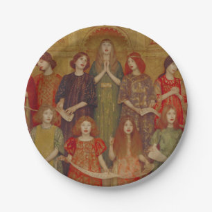 Assiettes En Carton Alleluia (par Thomas Cooper Gotch)