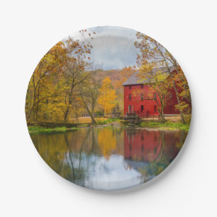 Assiettes En Carton Alley Mill Et Spring