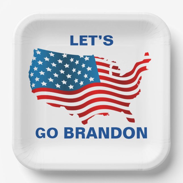 Assiettes En Carton Allons Brandon (Recto)