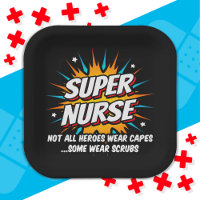 Ambiance drôle Super Superhero Super Nurse Appréci
