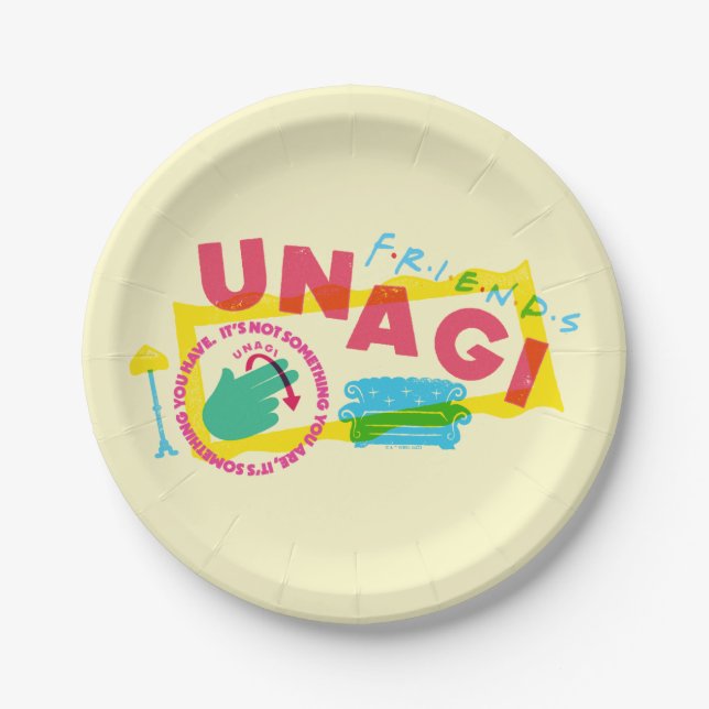 Assiettes En Carton AMIS™ Unagi (Devant)