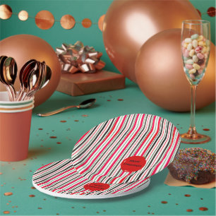Assiettes En Carton Amour & Joie Venez À Vous Fête De Vacances