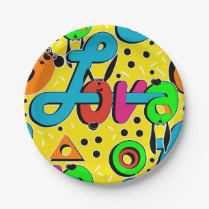 Assiettes En Carton Amour, Saint Valentin