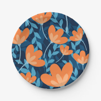 Assiettes En Carton Amoureux du jardinier | Les fleurs ne disent rien