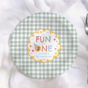 Assiettes En Carton Amusant d'être un photo coloré fête d'anniversaire