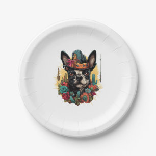 Assiettes En Carton Amusant Français Bulldog Art classique T-shirt