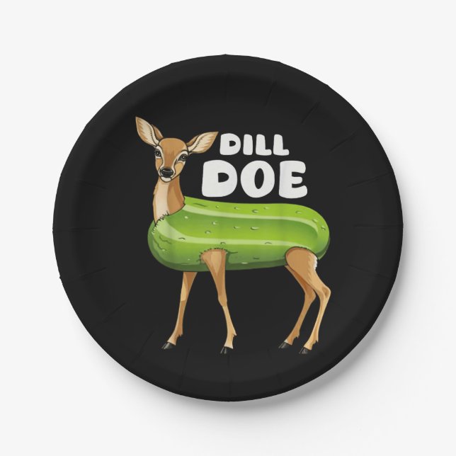 Assiettes En Carton anal doe (Devant)