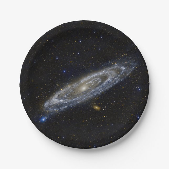 Assiettes En Carton Andromeda Galaxy Starry Sky (Devant)