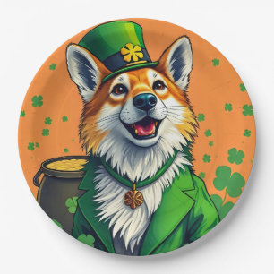 Assiettes En Carton Animaux chanceux déguisés - Saint Patrick’s Day Fu
