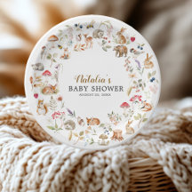 Animaux de la Forêt Rustique Baby Shower