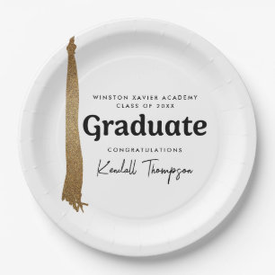 Assiettes En Carton Année de classe École sur mesure