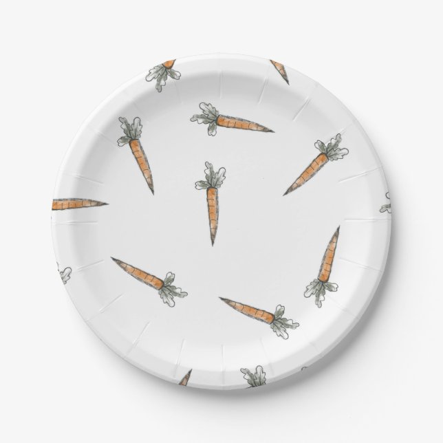 Assiettes En Carton Anniversaire de Bunny Boy (Devant)