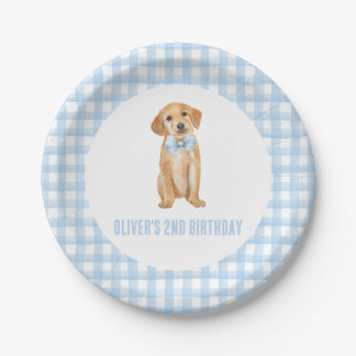 Assiettes En Carton Anniversaire de la preppie chienne