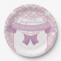 Anniversaire de la princesse Art Nouveau violet