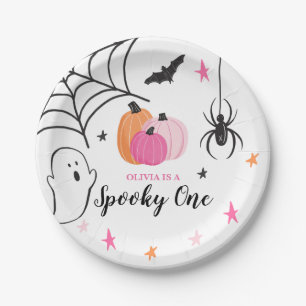 Assiettes En Carton Anniversaire d'Halloween effrayant Un anniversaire