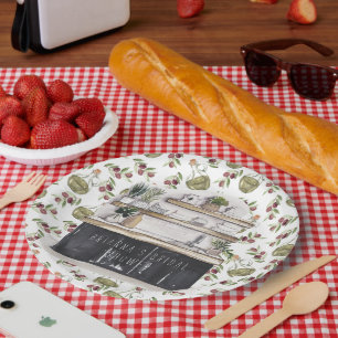 Assiettes En Carton Approvisionner la Cuisine Cadeau Personnalisé po