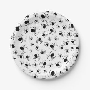 Assiettes En Carton Araignées