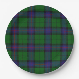Assiettes En Carton Armstrong Tartan