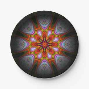 Assiettes En Carton Art antique Abstrait-18434