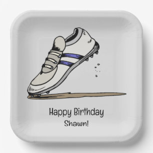 Assiettes En Carton Athlétisme 