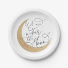 Au-dessus du Baby shower de la Lune