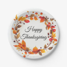 Automne Verrerie Bon thanksgiving plaques de papie