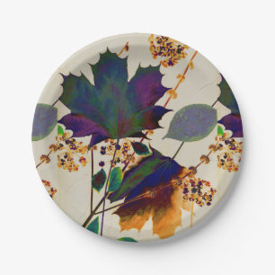 Assiettes En Carton Autumn Leaves